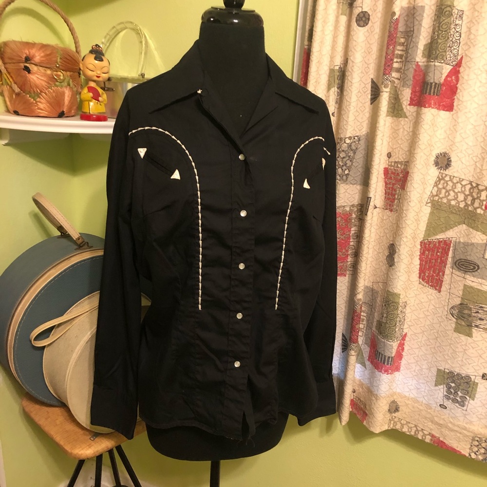 Vintage ladies western shirt